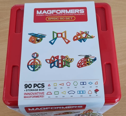 278-44 Magformers 90 Set mit Aufbewahrungsbox
