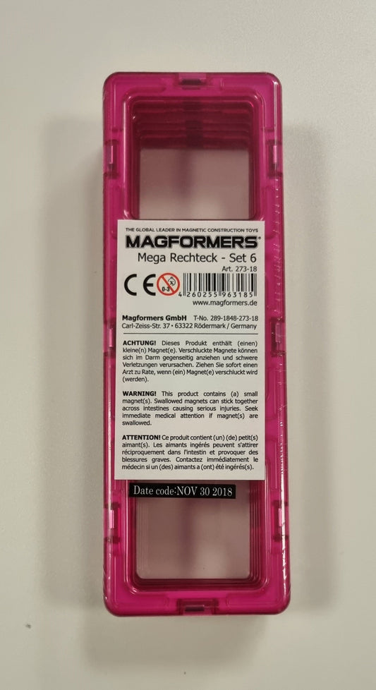 273-18 Magformers Mega Rechteck Set 6