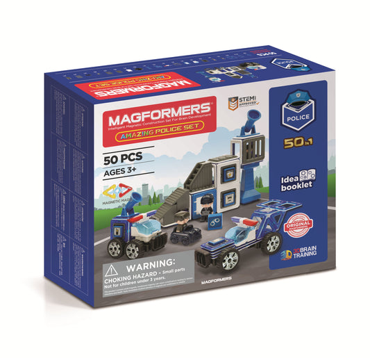 278-55 B - Magformers Amazing Police Set