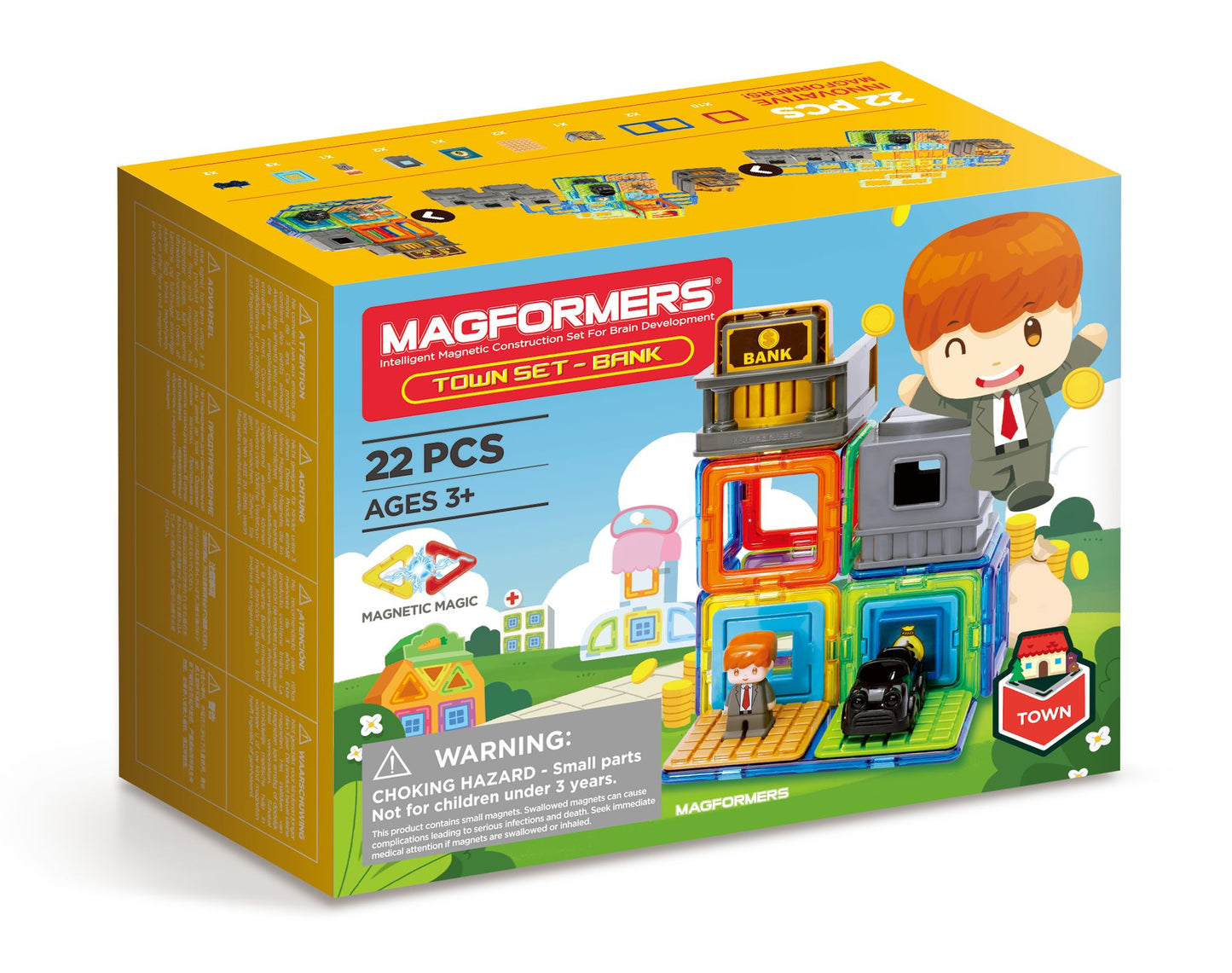 278-81 B - Magformers Town Set Bank