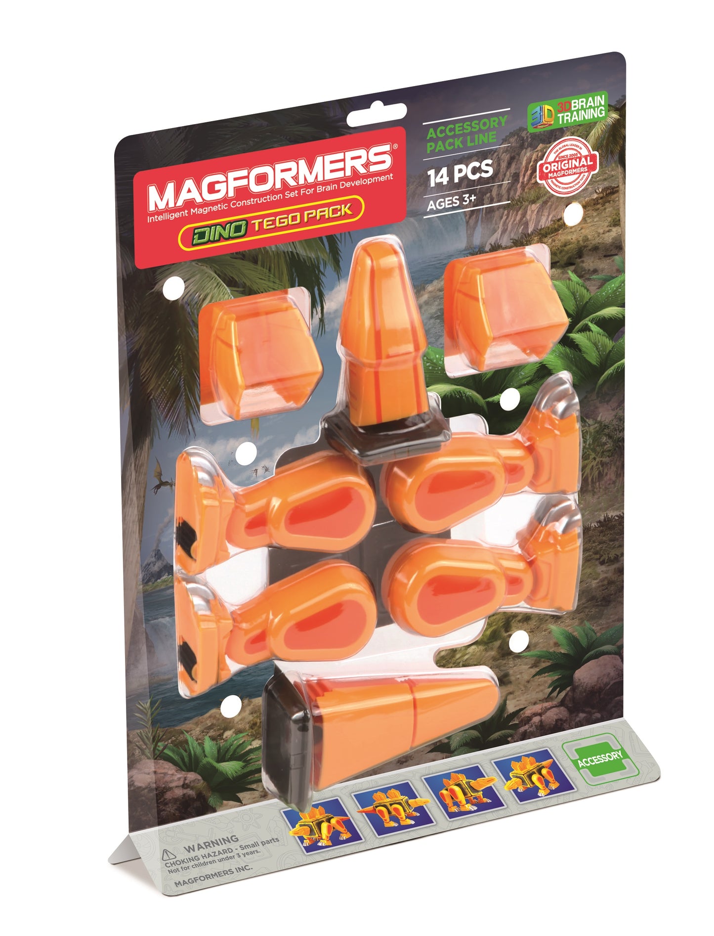 278-21 Magformers Dino Tego Pack 14