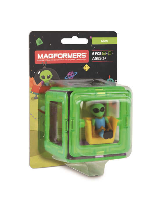 278-13 Magformers Figure Plus Alien Set