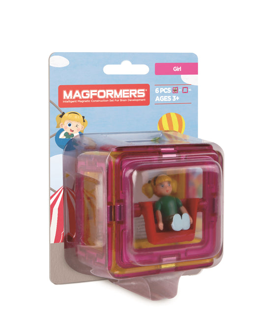 278-11 Magformers Figure Plus Girl Set