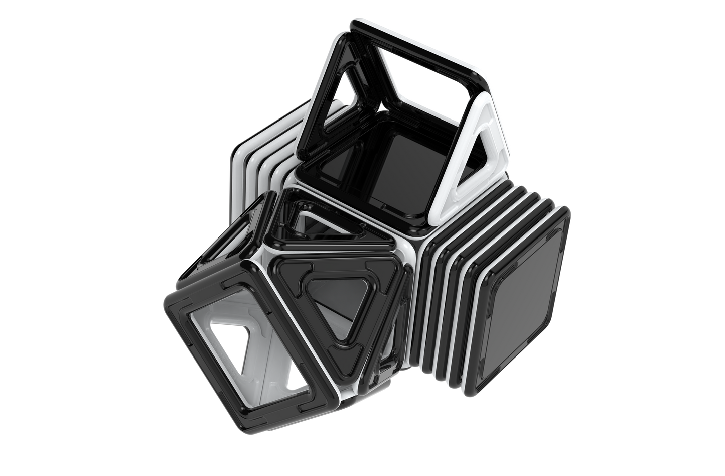 279-32 Magformers Black & White Set