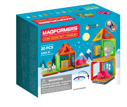 278-93 Magformers Cube House Penguin