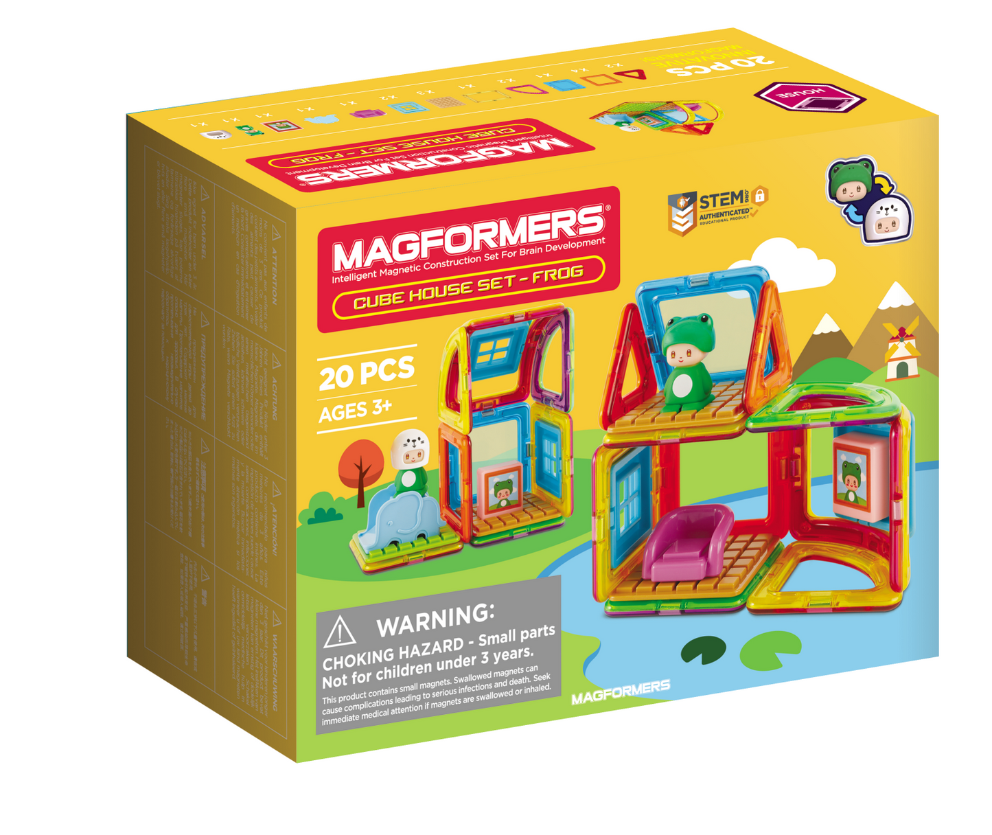 278-94 Magformers Cube House Frog