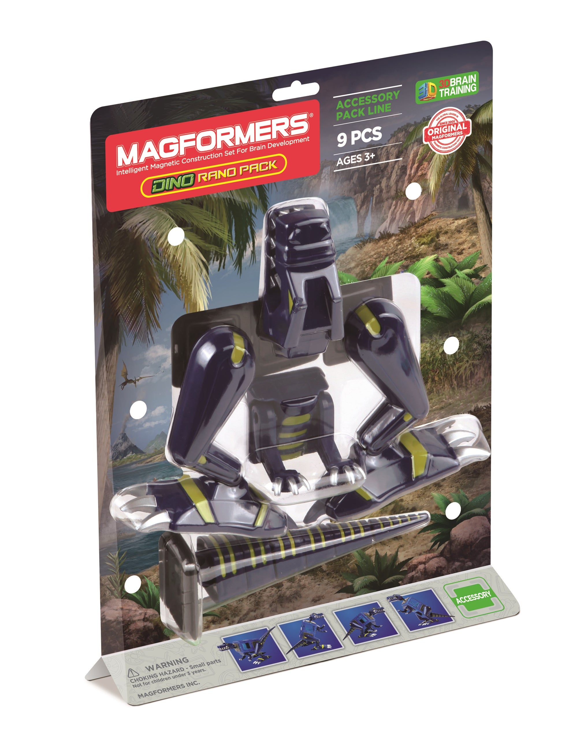 Magformers dino rano set clearance